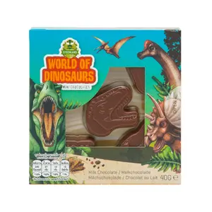 Socola Sữa Hình Hoạt Hình (Nhiều Mẫu), Mini Milk Chocolates (40g) - STEENLAND